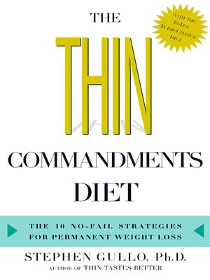 cover image of The Thin Commandments Diet